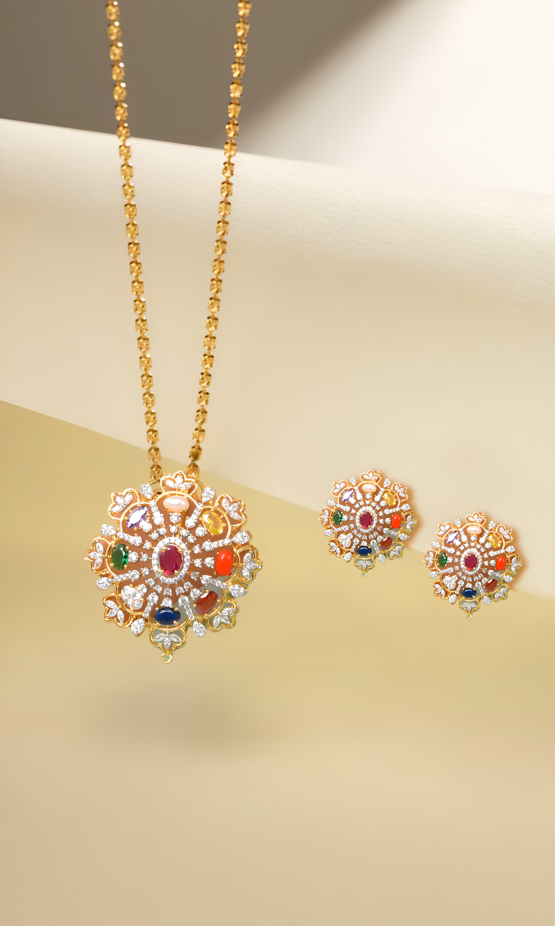 NECKLACE & EARRING