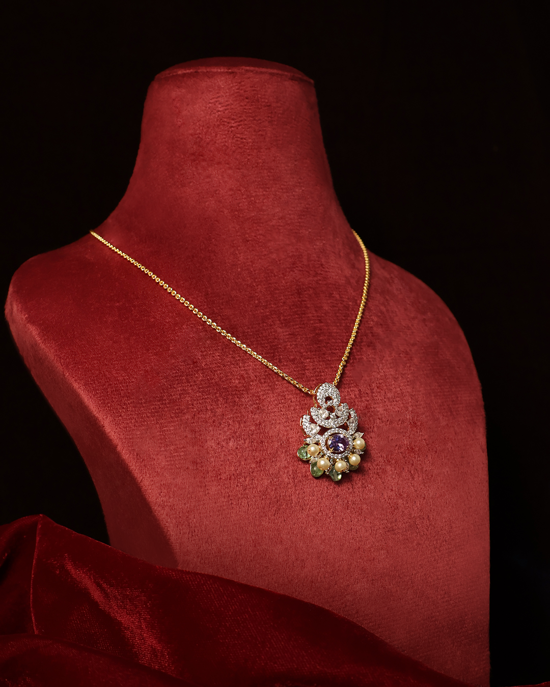 Pearl Drop Necklace Set