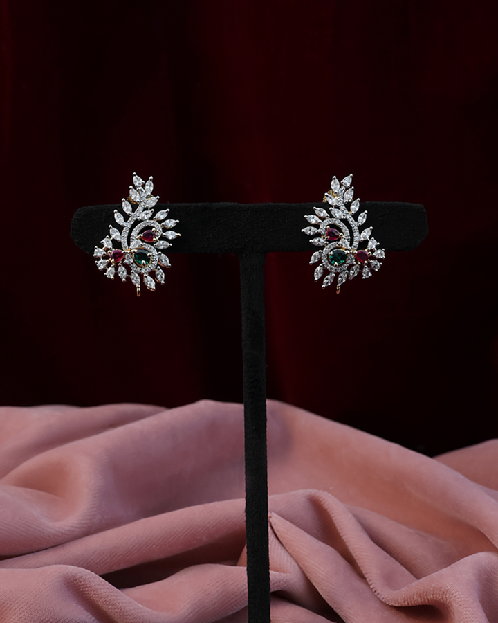 Crystal Bloom Pendant Set