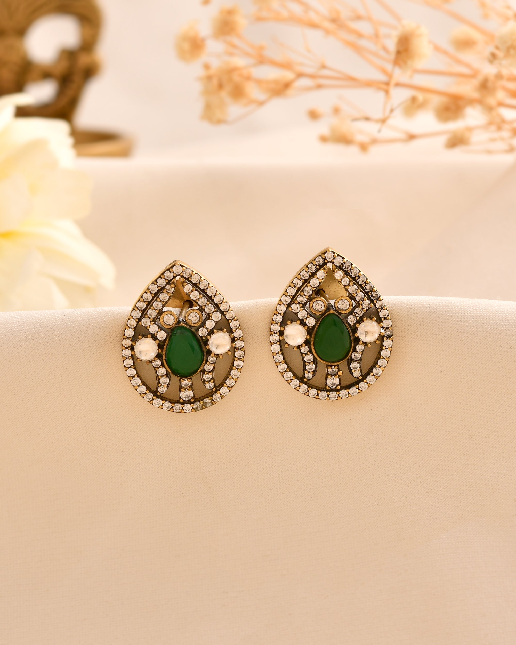 Meera Drop Studs