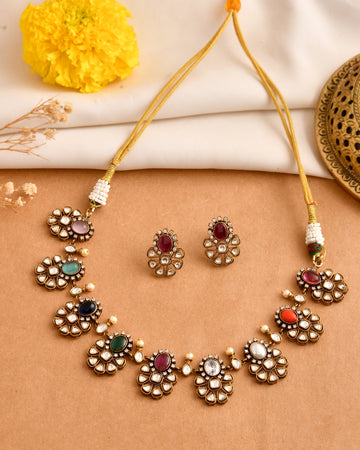 Rangriti Necklace Set