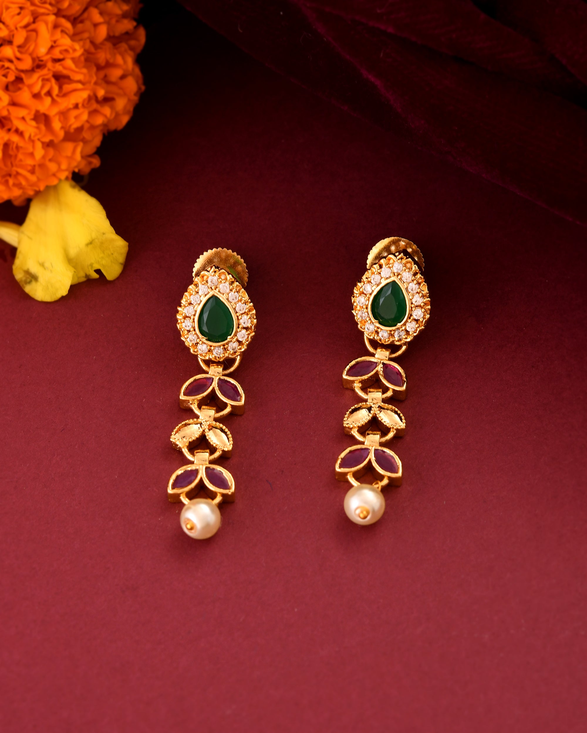 Royal Lotus Necklace Set