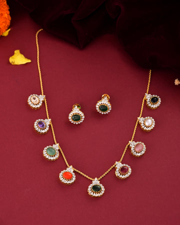 Navrang Drop Necklace