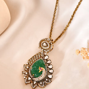 Peacock Grace Pendant