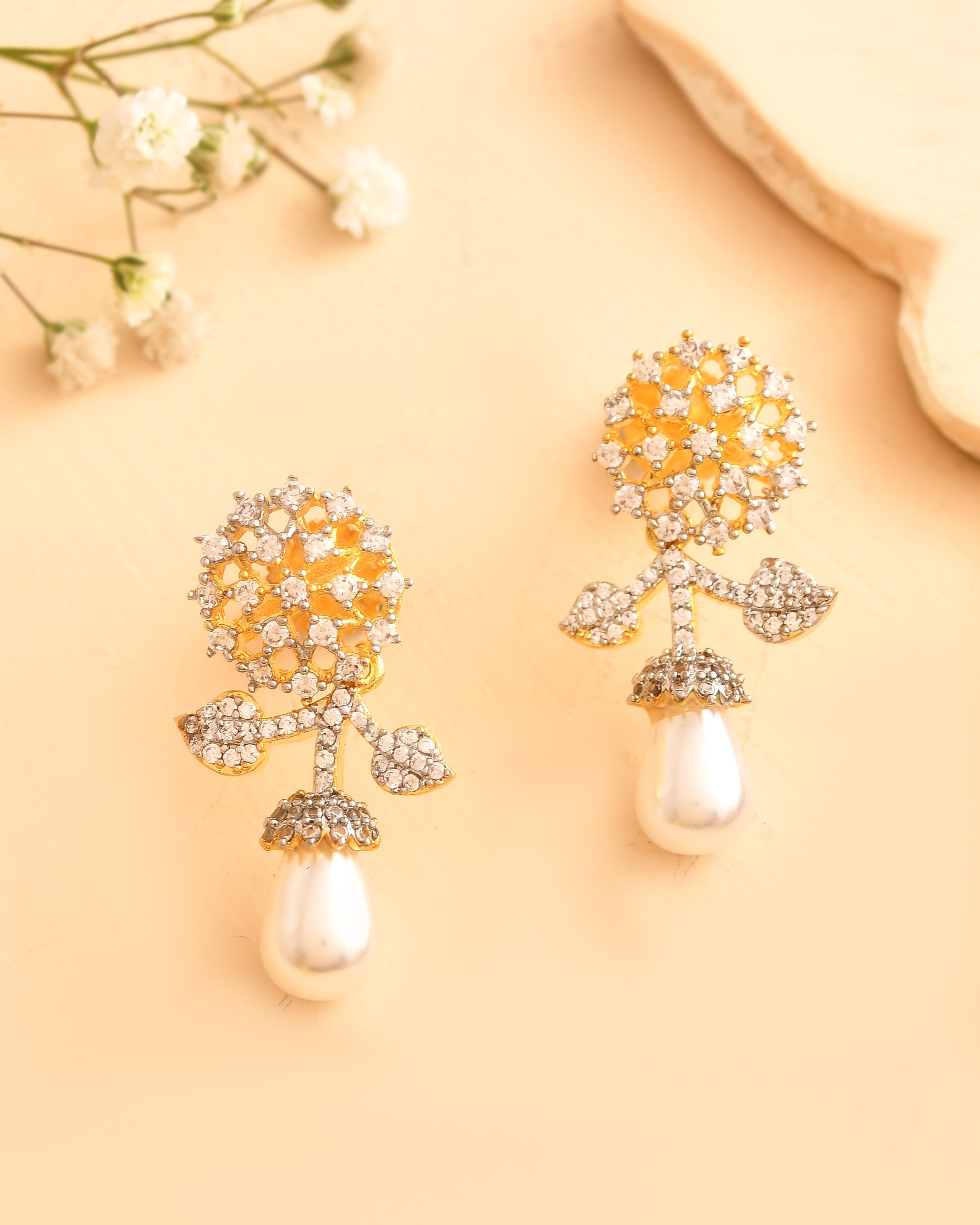 Rang Phool Pendant Set