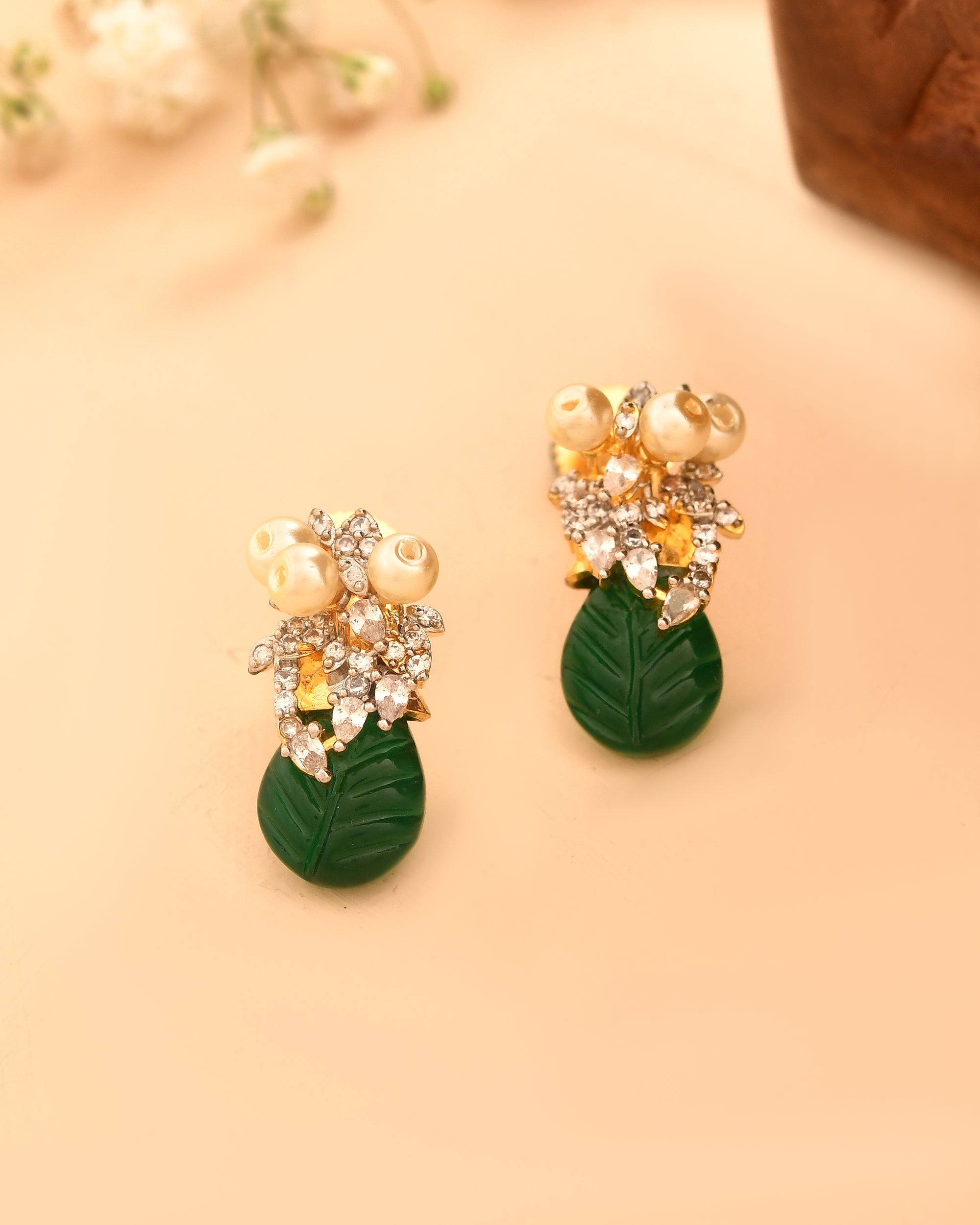 Noor Green Leaf Set