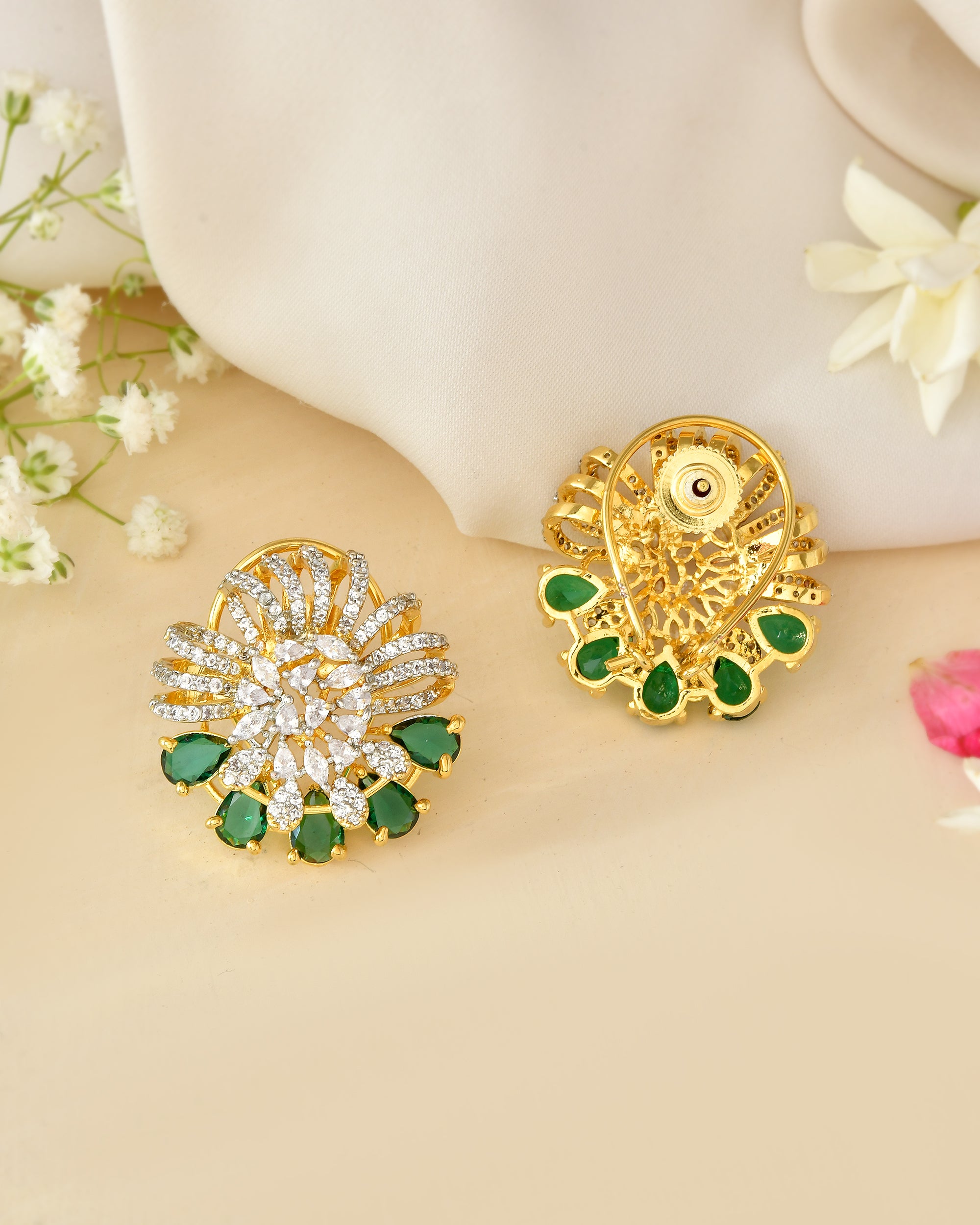The Panna Mayurangana Earrings