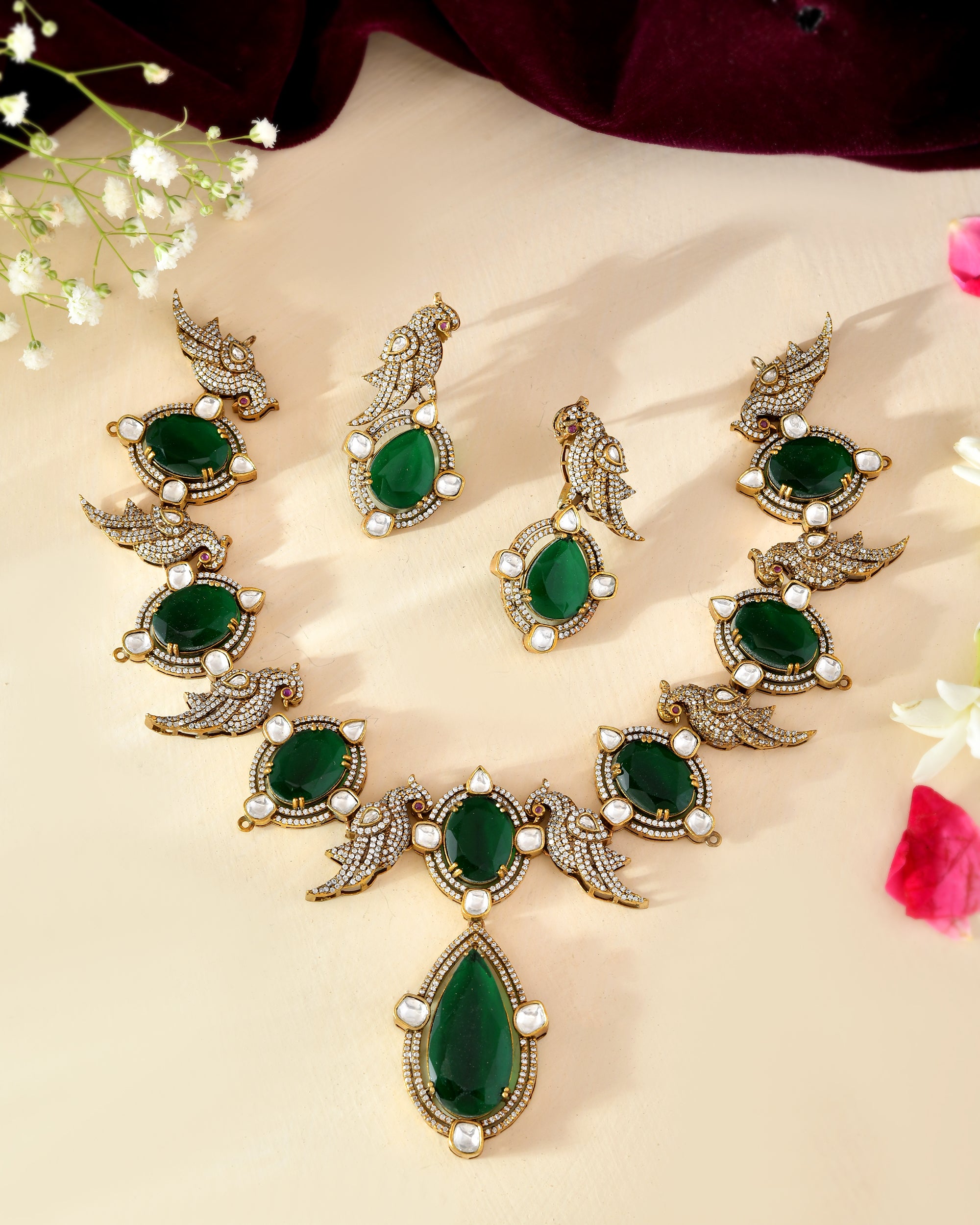 The Panna Mor Darbar Set