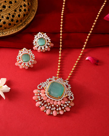 The Neel Gulab Noor Set