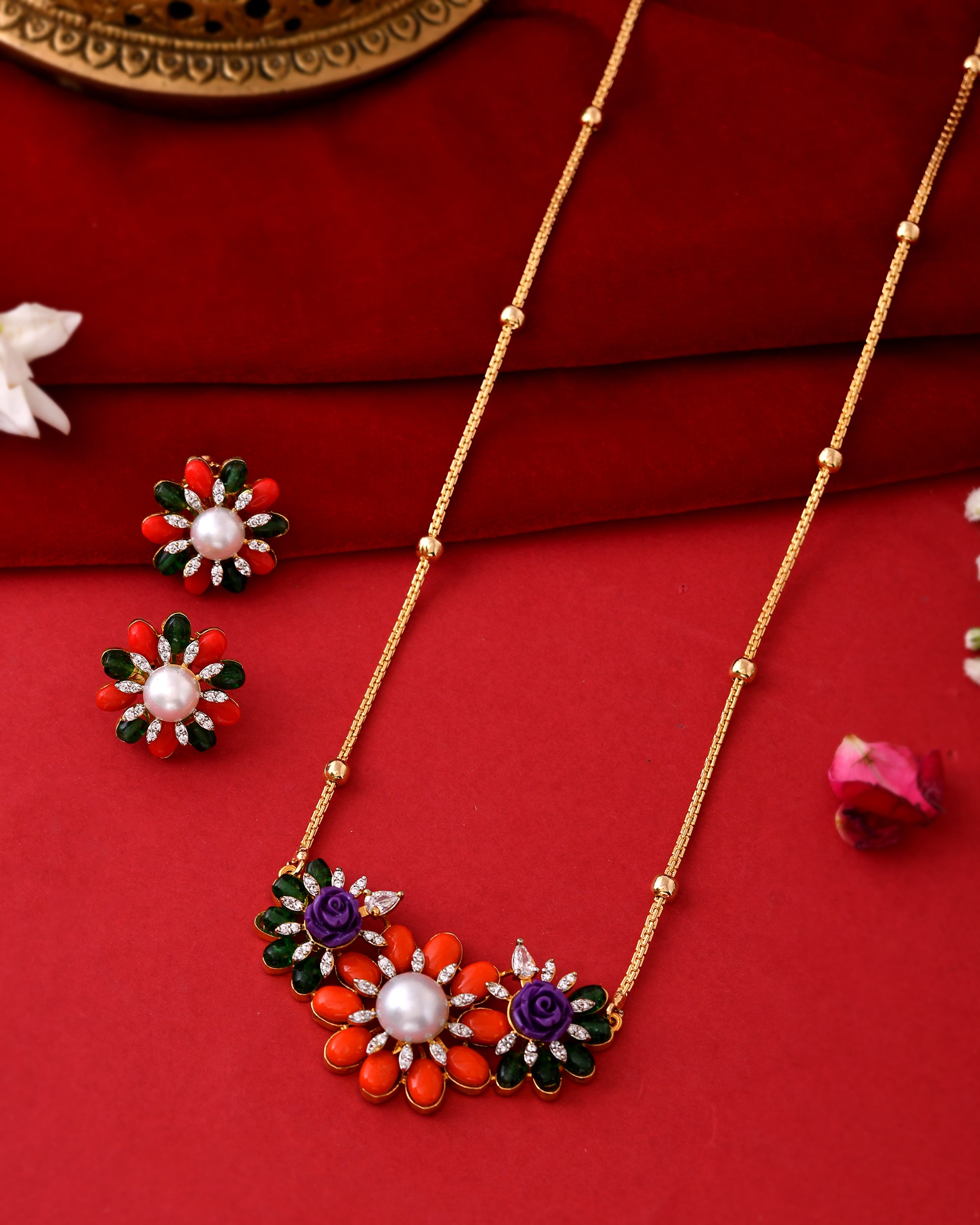 The Gulnaar Bagh Necklace Set