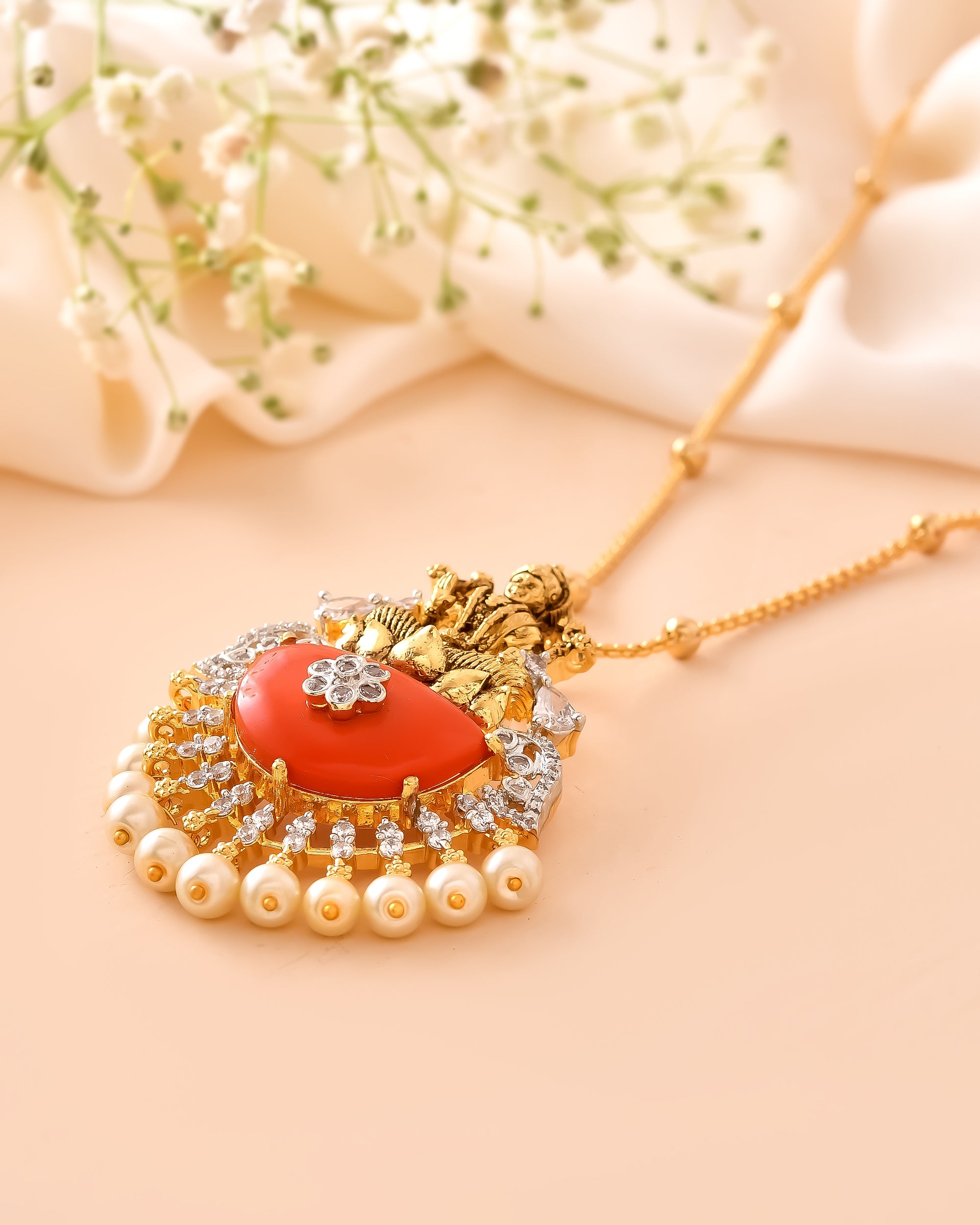 The Sindoor Kamal Devi Pendant