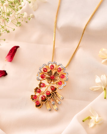 The Gulnaar Sheeshmahal Pendant