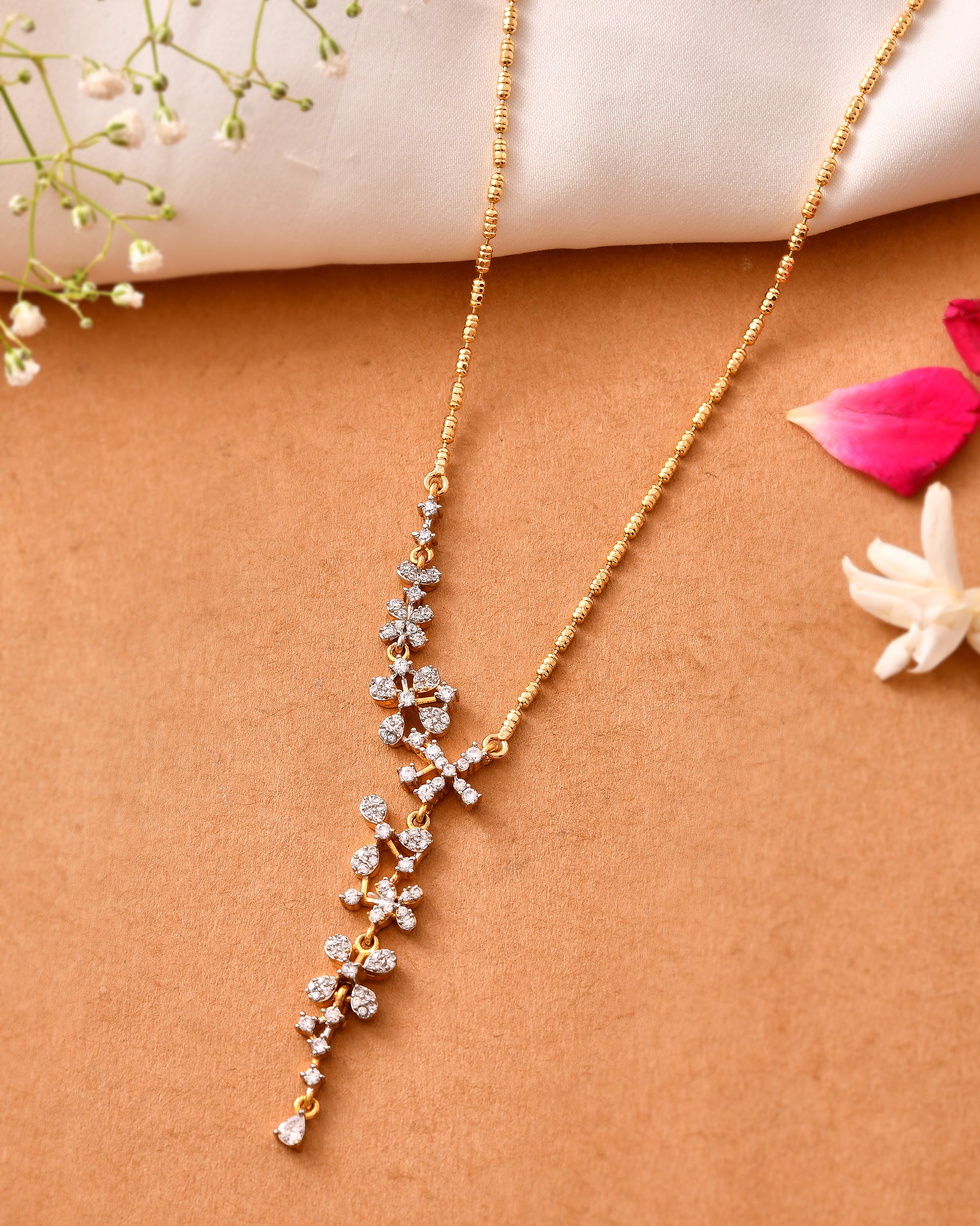 The Sitara Gulzaar Lariat Necklace