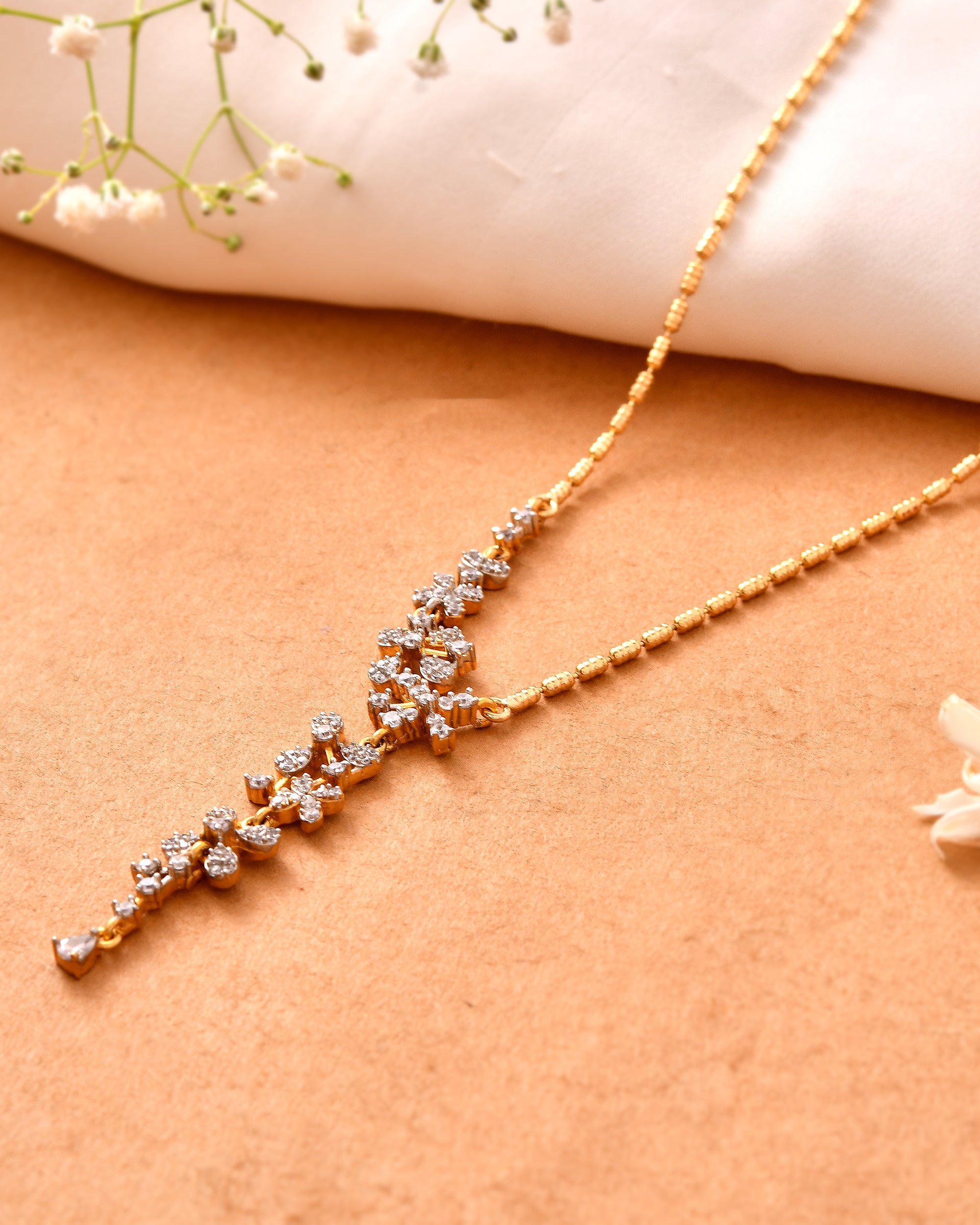 The Sitara Gulzaar Lariat Necklace