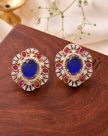 The Neelambari Ratanjali Earrings