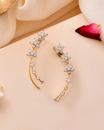 The Kumudini Blossom Ear Climbers