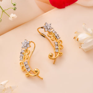The Sunehri Gulnaar Ear Climbers