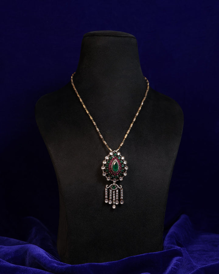 Regal Teardrop Set — Necklace + Earrings