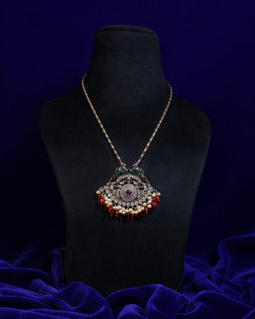 Statement Heritage Pendant Necklace