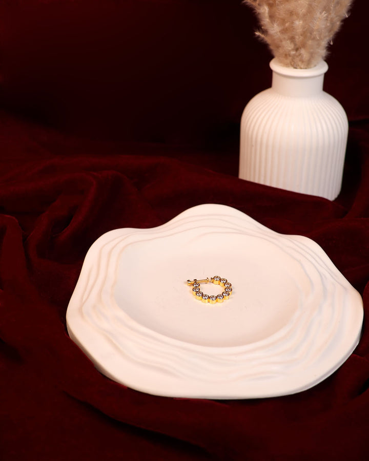 Stone-Studded Round Nath for Women