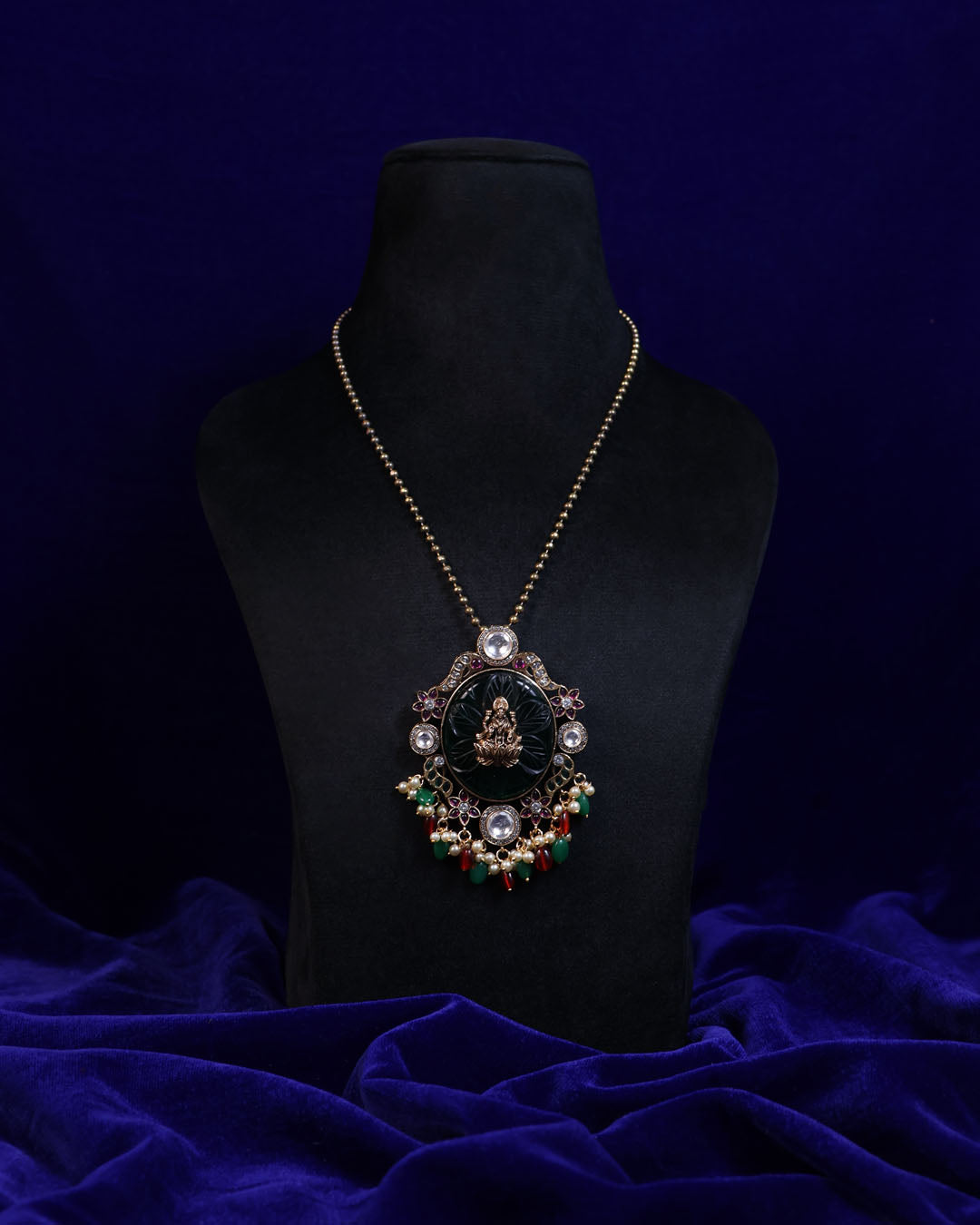 Divine Motif Set — Necklace + Earrings